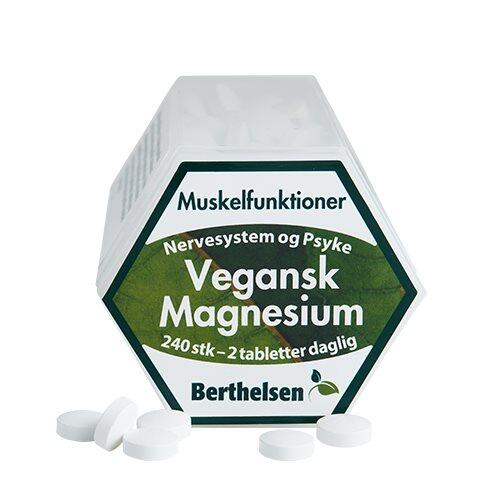Magnesium Vegansk 240 Tabletter