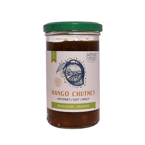 Mango Chutney Stærk ø 250 G