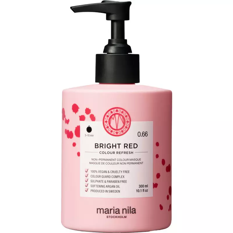 Maria Nila Colour Refresh 300 Ml 0 66 Bright Red