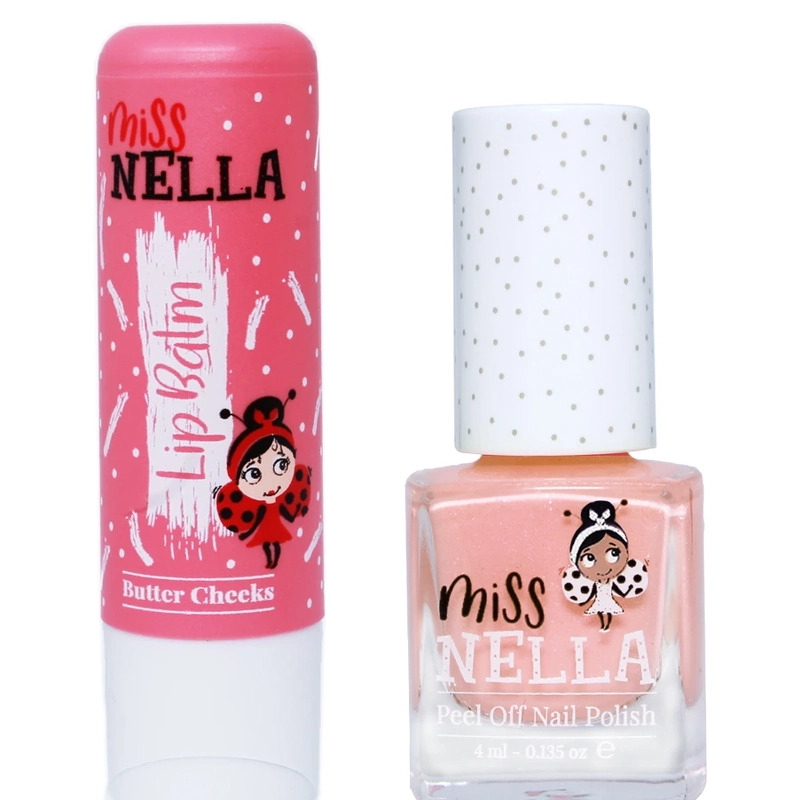 Miss Nella Lip Balm Set   Peach Slushie
