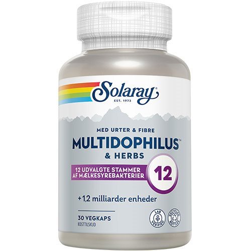 Solaray Multidophilus Herbs 30 Kapsler