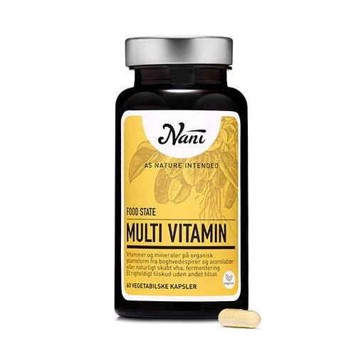 Multivitamin Food State Nani   60 Kapsler