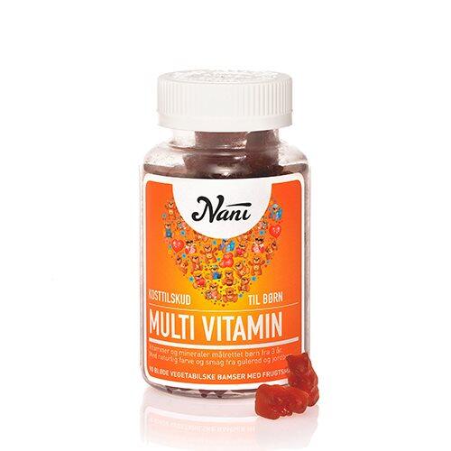Nani Food State Multivitamin Til Børn   90 Stk