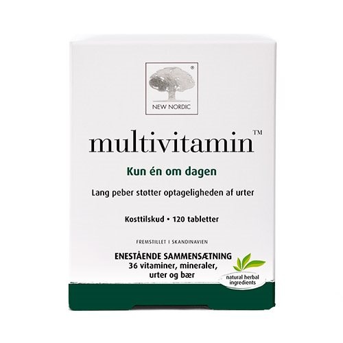 Multivitamin New Nordic 120 Tabletter