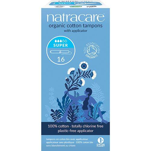 Natracare Tamponer Super M Hylster 16 Stk