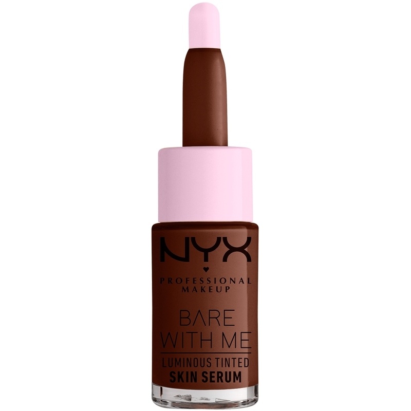 Nyx Prof  Makeup Bare With Me Luminous Skin Serum 12 6 Ml   Deep