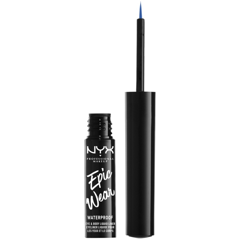 Nyx Prof  Makeup Epic Wear Semi Permanent Liquid Liner 3 5 Ml   Saphire