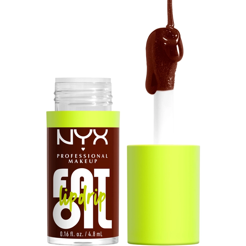 Nyx Prof  Makeup Fat Oil Lip Drip 4 8 Ml   08 Status Update
