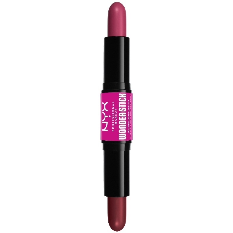 Nyx Prof  Makeup Wonder Stick Dual Ended Cream Blush Stick 8 Gr    04 Deep Magenta   Ginger