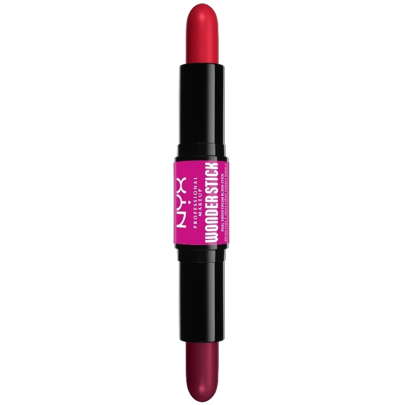 Nyx Prof  Makeup Wonder Stick Dual Ended Cream Blush Stick 8 Gr    05 Bright Amber   Fuchsia