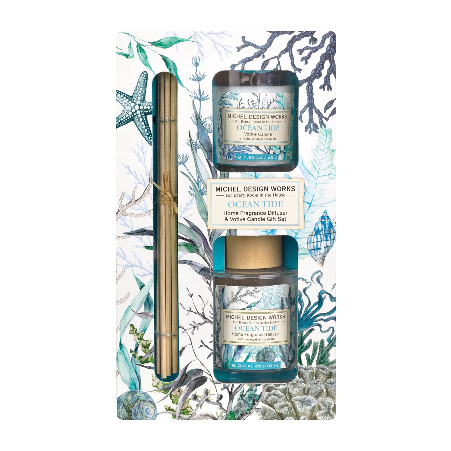 Michel Design Duftpinde  Og Lys   Ocean Tide