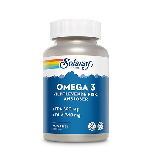 Solaray Omega 3 60 Kapsler