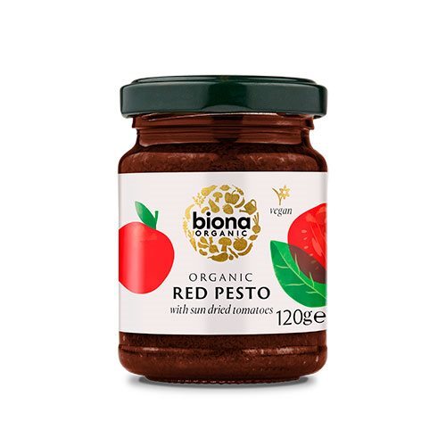 Biona Pesto Rød økologisk   120 Gram