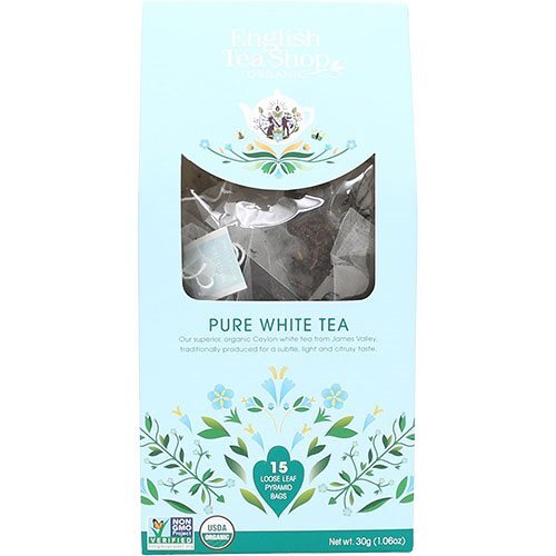 Pure White Tea  økologisk   15 Breve