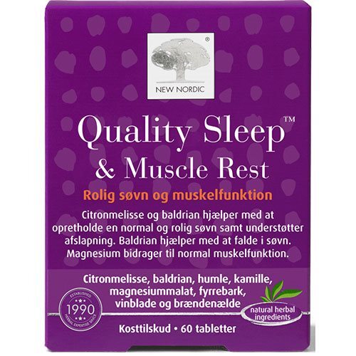 Quality Sleep Muscle Rest 60 Tabletter