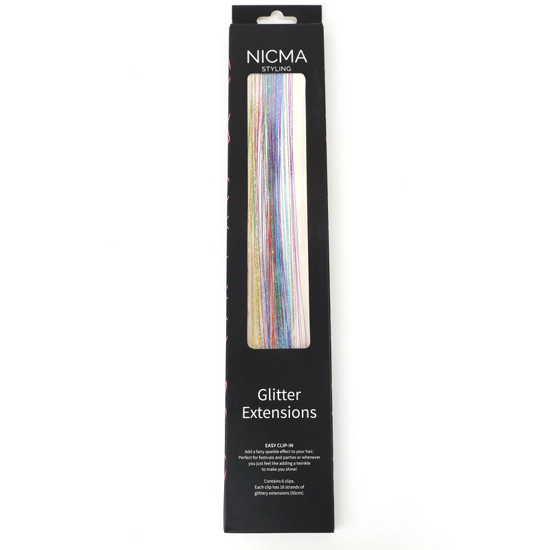 Nicma Styling Glitter Extensions Rainbow