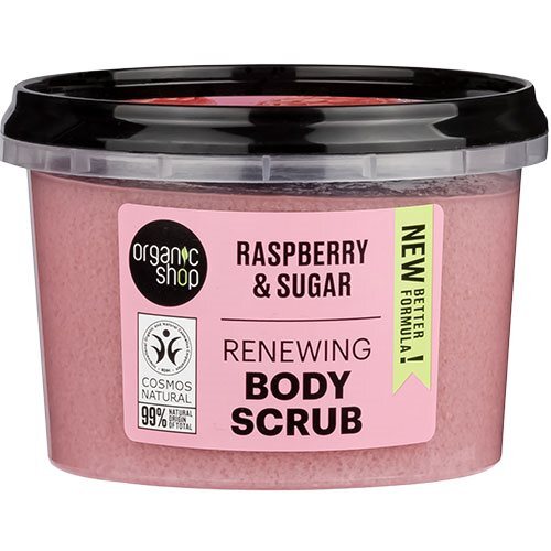 Organic Shop Renewing Body Scrub   Raspberry   250 Ml