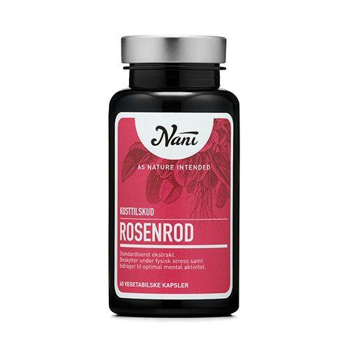 Rosenrod Ekstrakt Nani 60 Kapsler