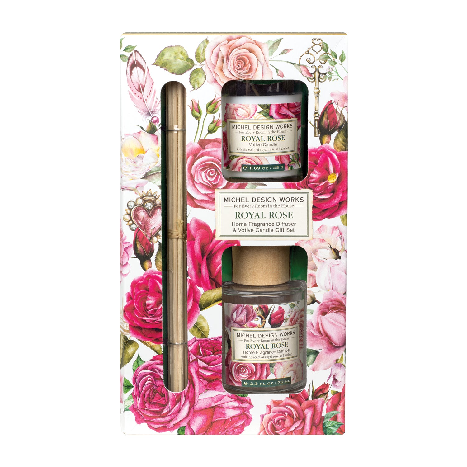 Michel Design Duftpinde  Og Lys   Royal Rose