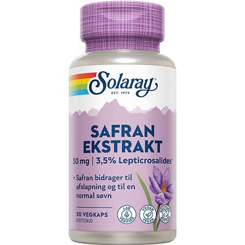 Solaray Safran Ekstrakt 30kap