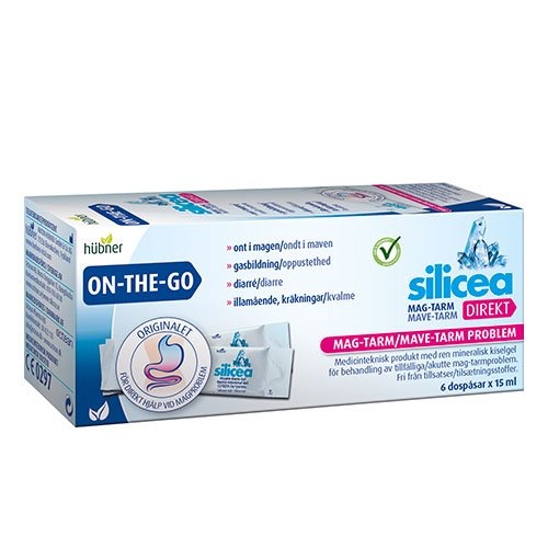Silicea Mag Tarm Onthego 6 Dos Poser 90 Ml