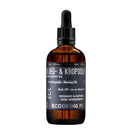 Ecooking Skæg  Og Kropsolie Herre   100 Ml