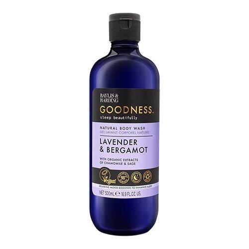 Baylis   Harding Sleep Lavender   Bergamot Natural Body Wash   500 Ml