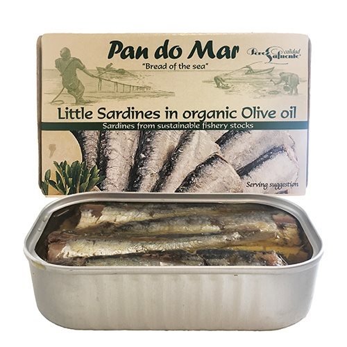 Små Sardiner I Olivenolie øko 120 Gram