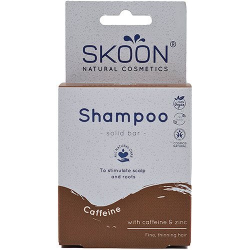 Skoon Solid Shampoo Bar Caffeine 90 Gram