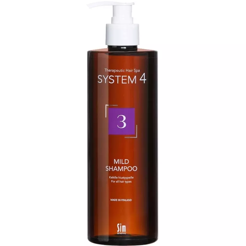 System 4 3 Mild Shampoo For All Hair Types 500 Ml
