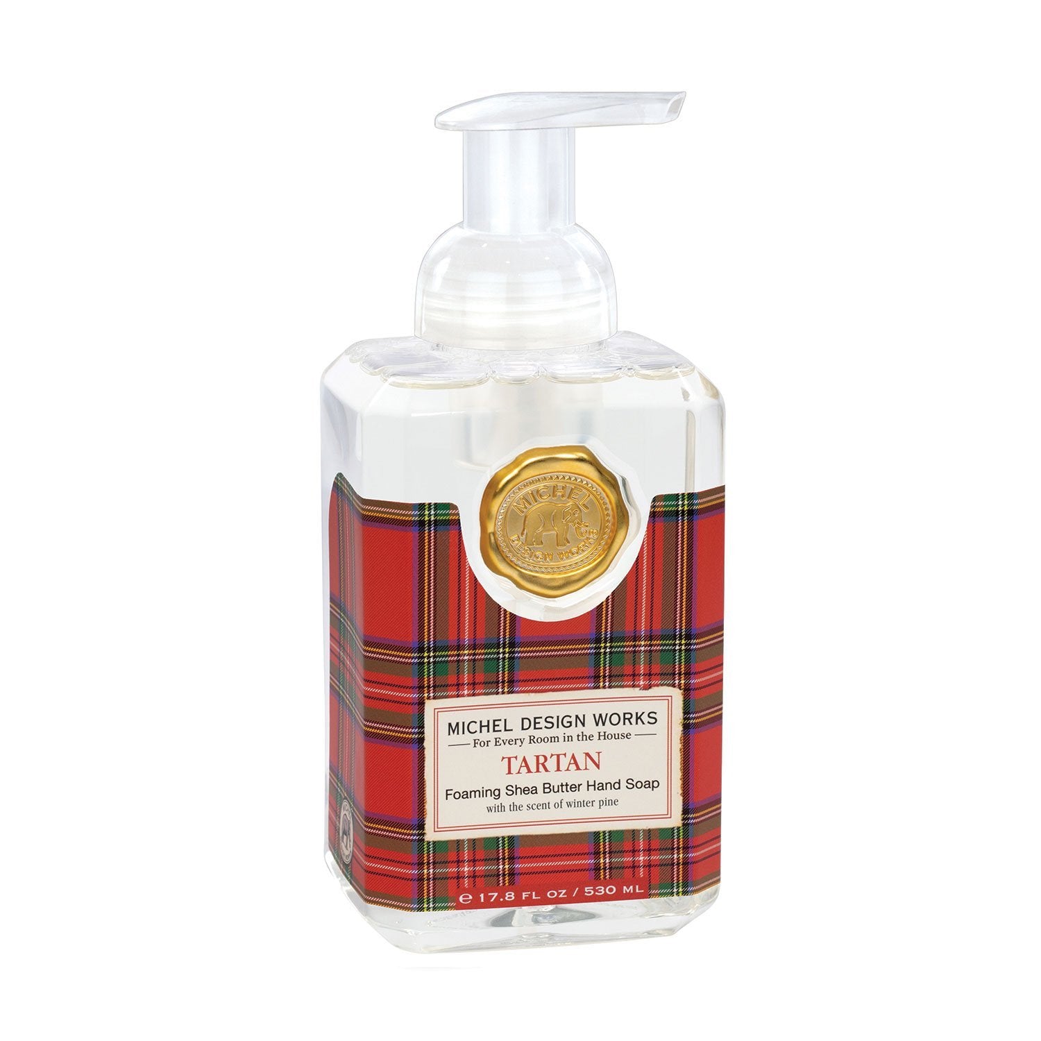 Michel Design Skum Håndsæbe Tartan