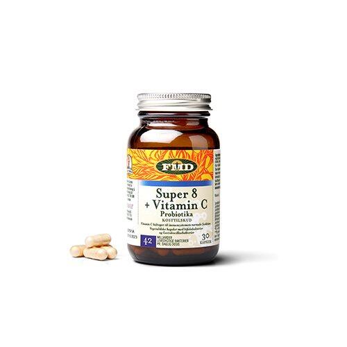 Udo S Choice Super 8 Vitamin C 30 Kapsler