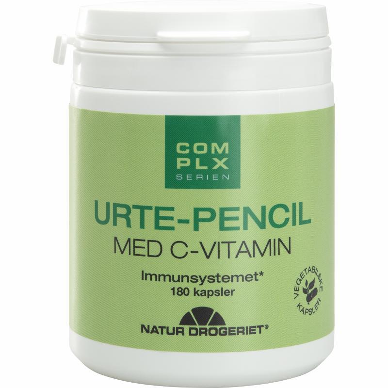 Urte Pencil M  C Vitamin   180 Kapsler