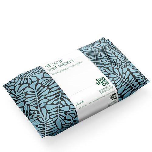 Vådservietter Tea Tree Oil 24 Stk