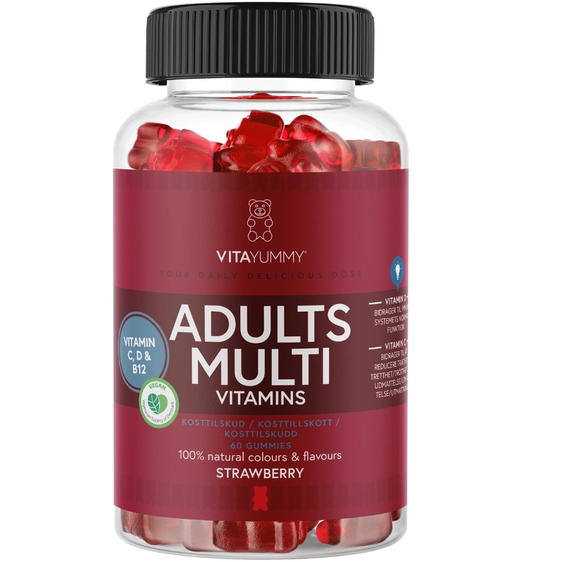 Vitayummy Adults Multi Vitamins Strawberry 60 Pieces