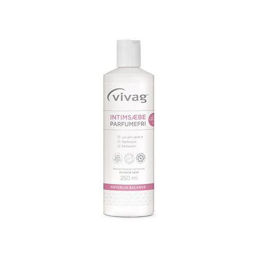 Vivag Intimsæbe Parfumefri   250 Ml