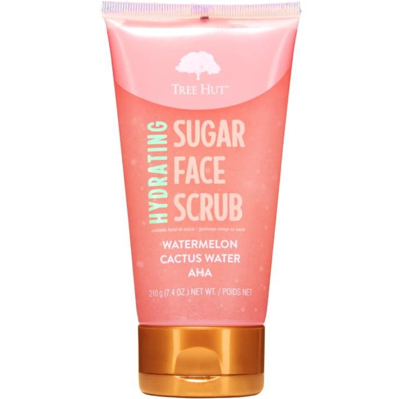 Tree Hut Hydrating Face Scrub Watermelon   Cactus Water 210 Gr