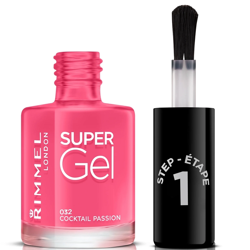 Rimmel Super Gel Nail Polish 12 Ml   032 Cocktail Passion