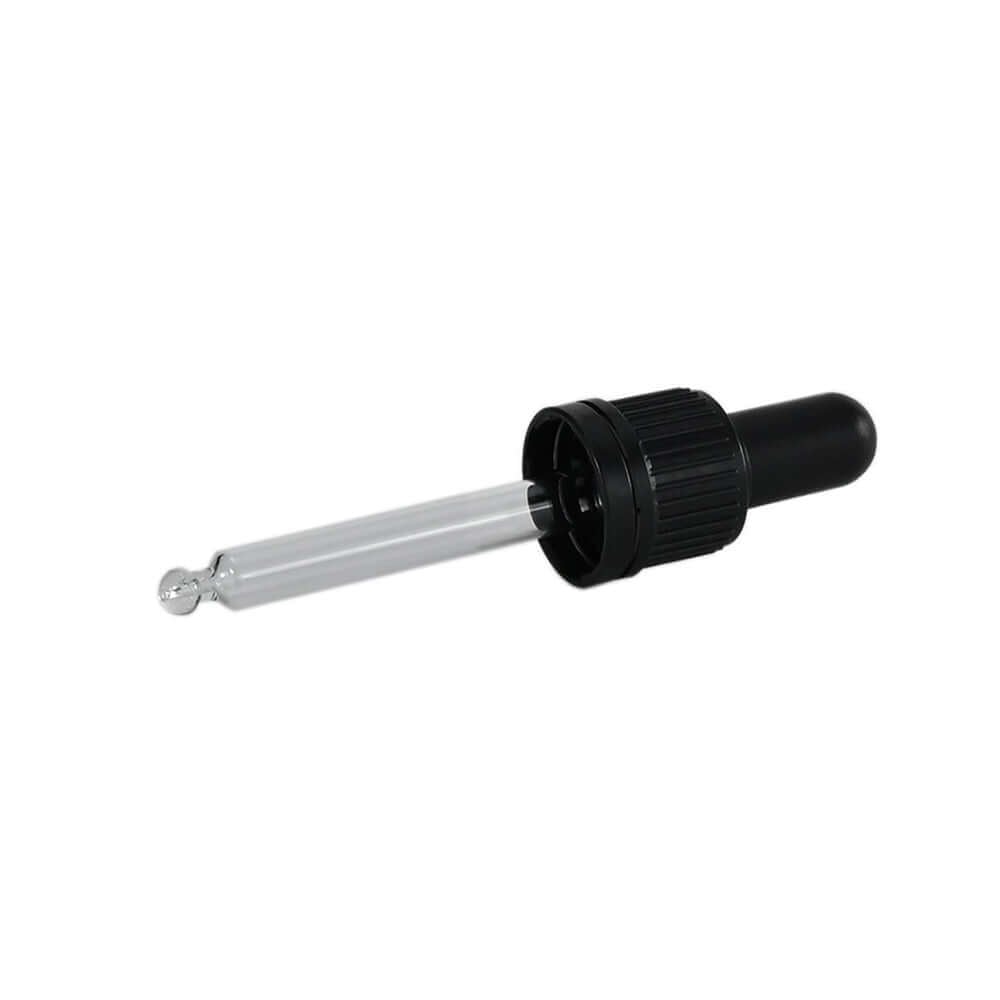 Sort Låg Med Sort Pipette 78 Mm 30 Ml Din 18