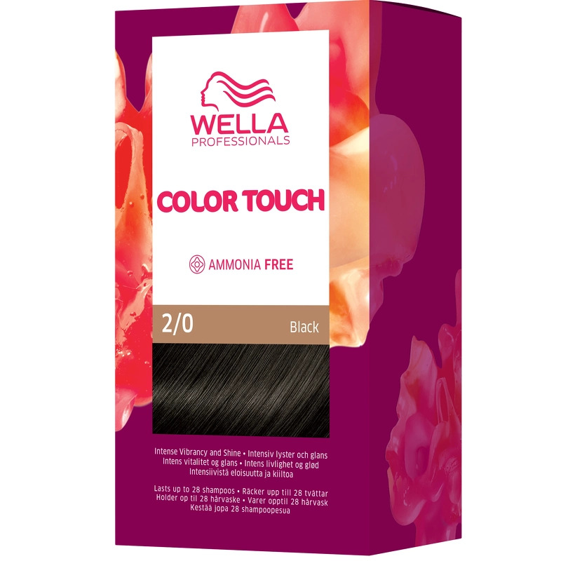 Wella Professionals Color Touch Pure Naturals 2 0 Black