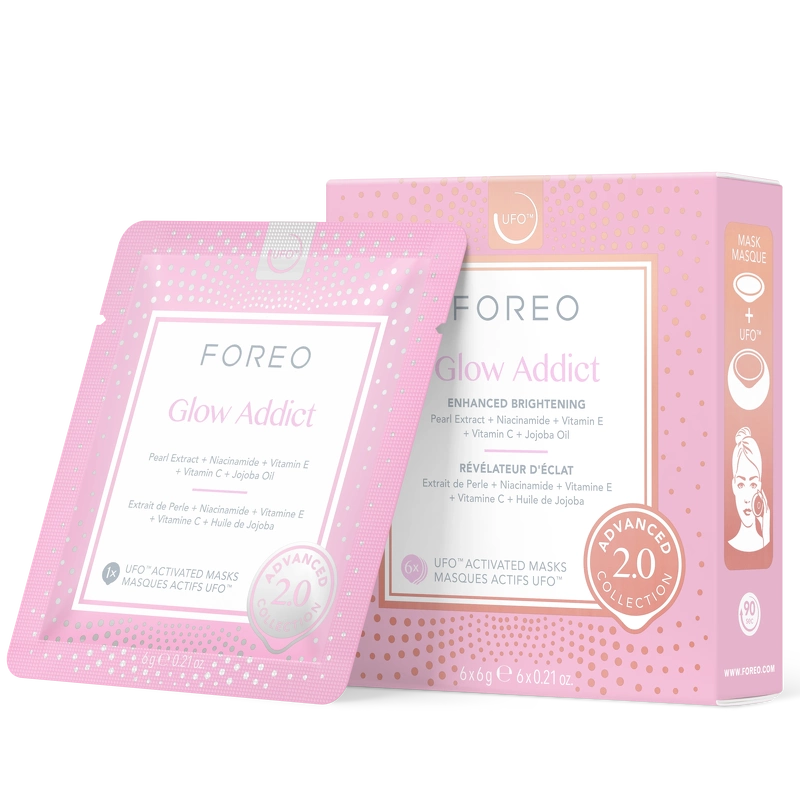 Foreo Glow Addict 2 0 Ufo? Mask 6 Pieces