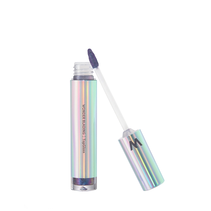 Wonderskin Wonder Blading Top Gloss   Blue Glitter