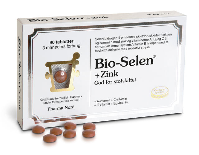 Bio Selen Zink 90 Tabletter