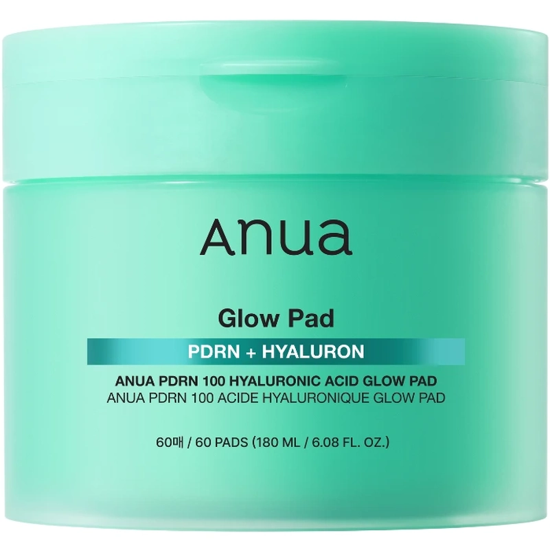 Anua Pdrn 100 Hyaluronic Acid Glow Pad 60 Pieces