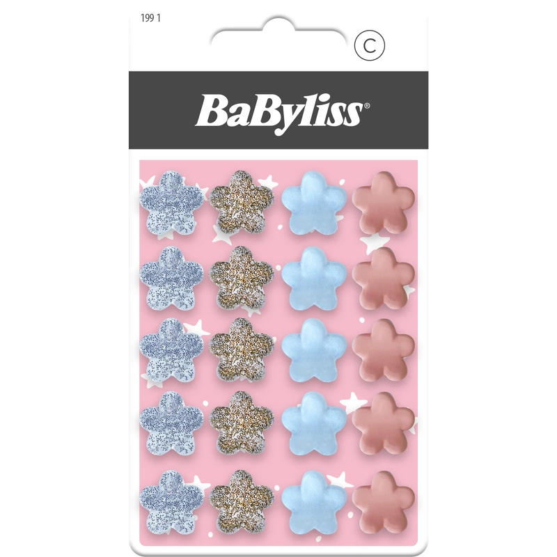 Babyliss Kids Mini Hair Clips 1991 20 Pieces