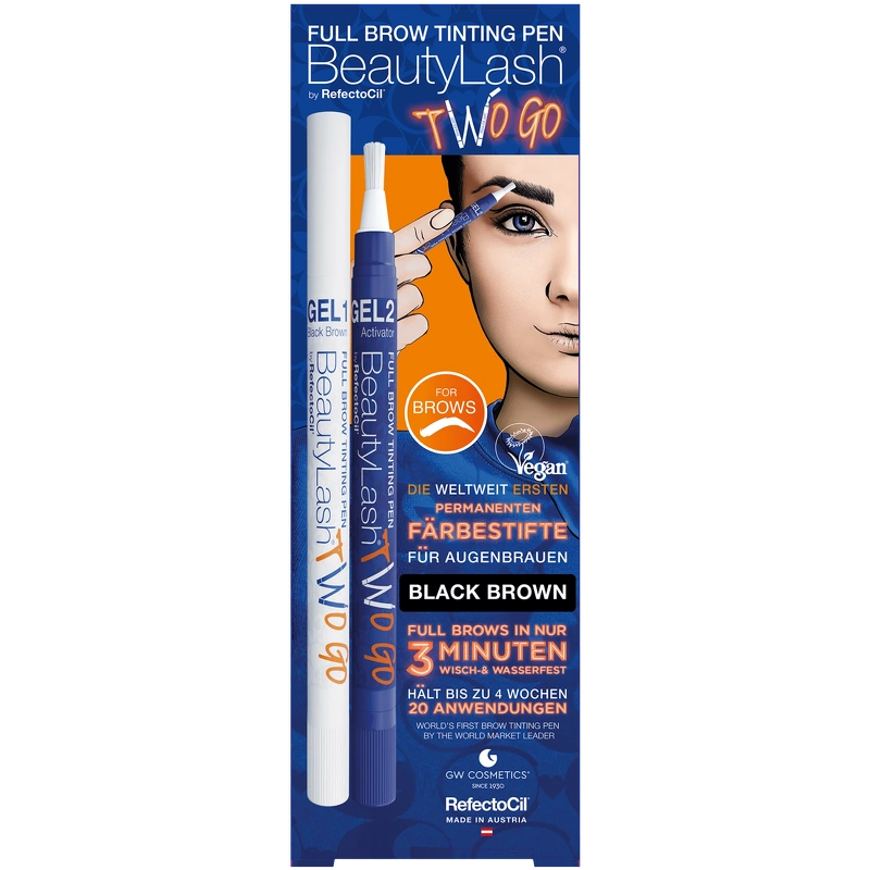 Beautylash By  Refectocil Two Go   Black Brown