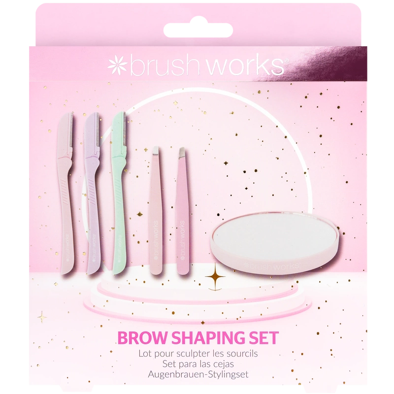 Brushworks Brow Shaping Set Limited Edition