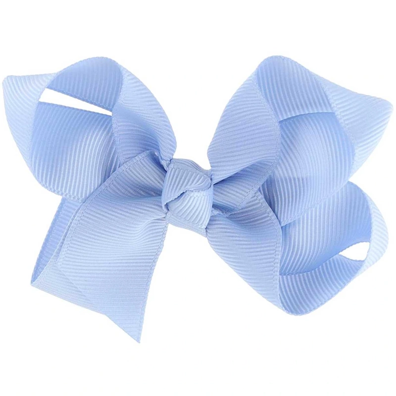 By Stær Bow 8 Cm   Light Blue
