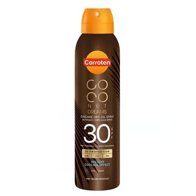 Carroten   Coconut Dream Suncare Dry Oil Spray Spf 30   150 Ml