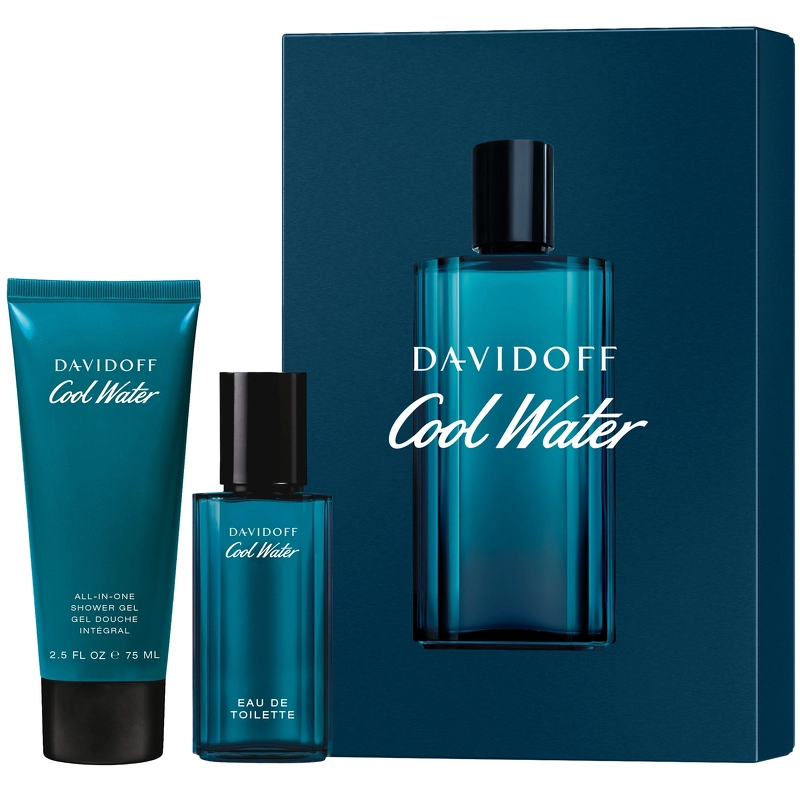Davidoff Cool Water Man Edt 40 Ml Gift Set Limited Edition